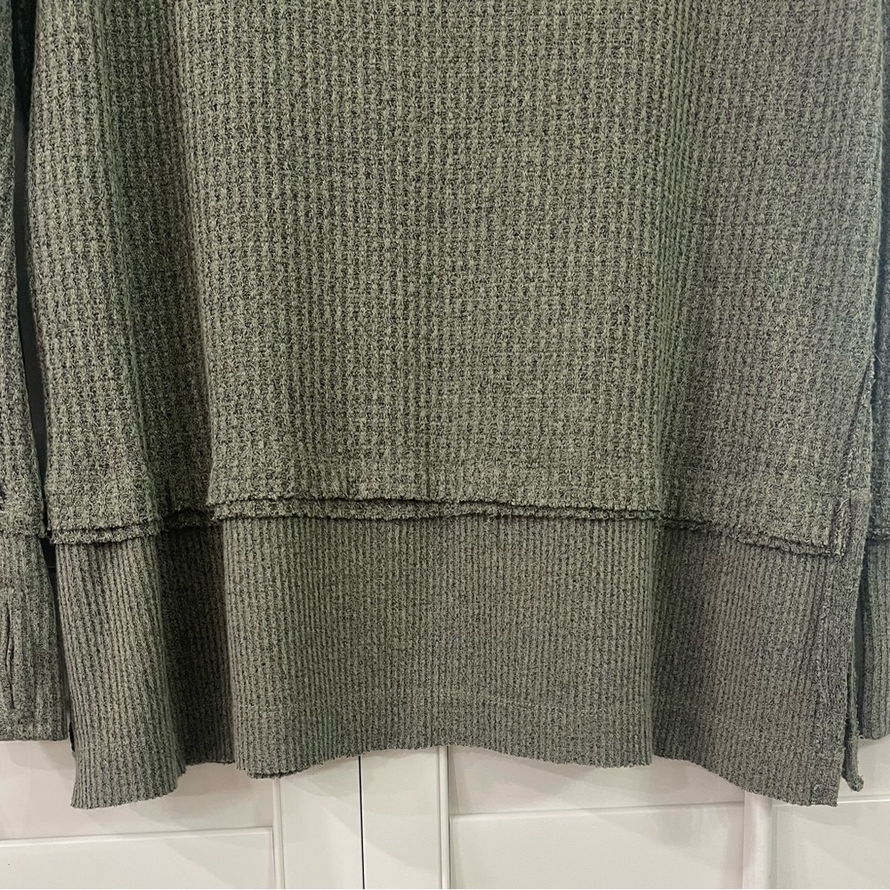 Free People, We the Free Thermal Blouse-SOLD- - Picture 4 of 8